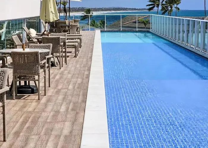 Porto de Galinhas - Flat para até 4 pessoas, acesso a pé à Praia e à Vila